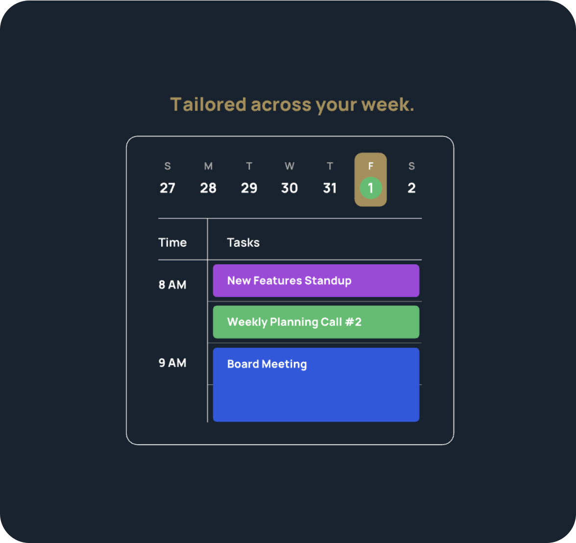 Calendar