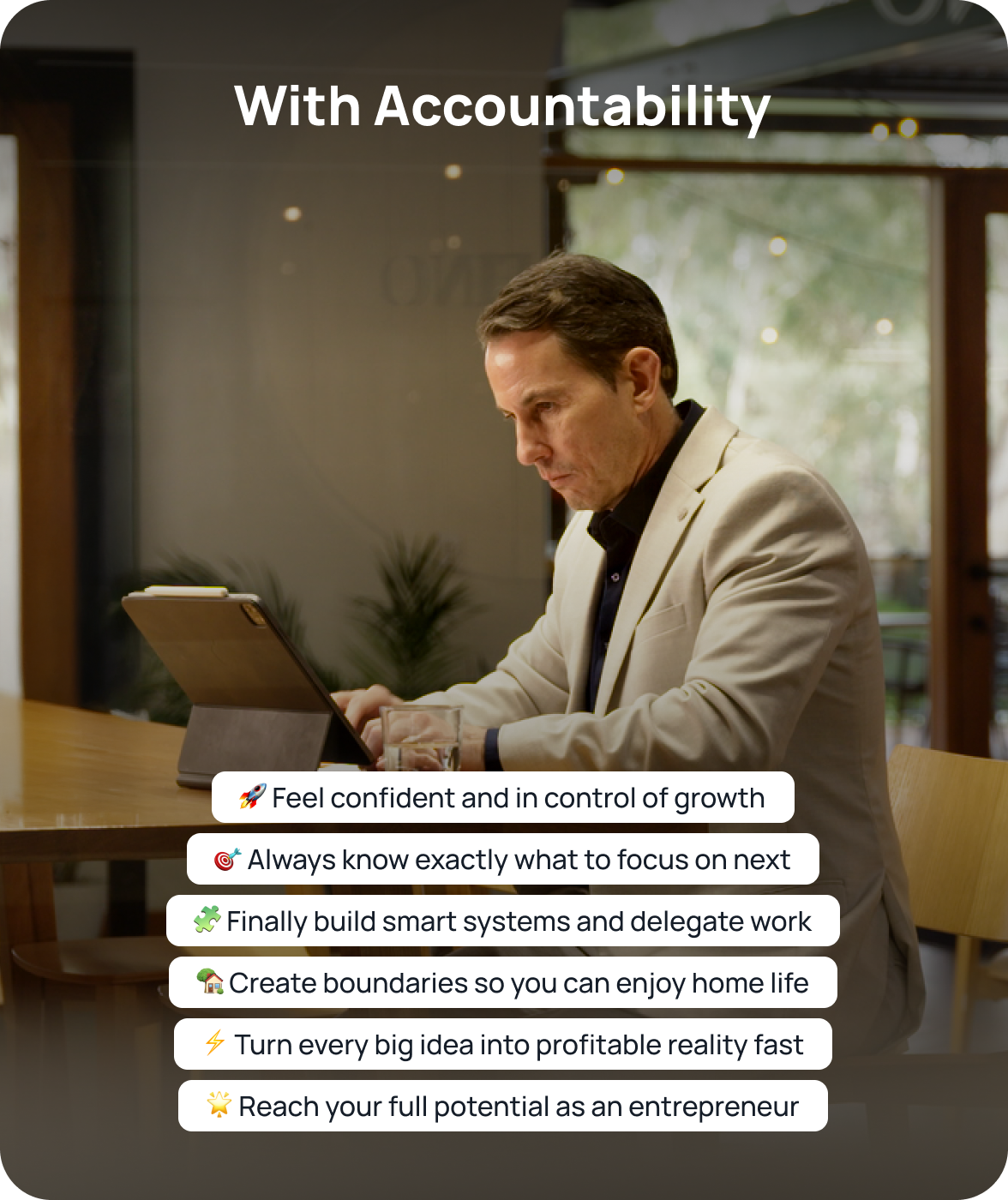 With Accountability